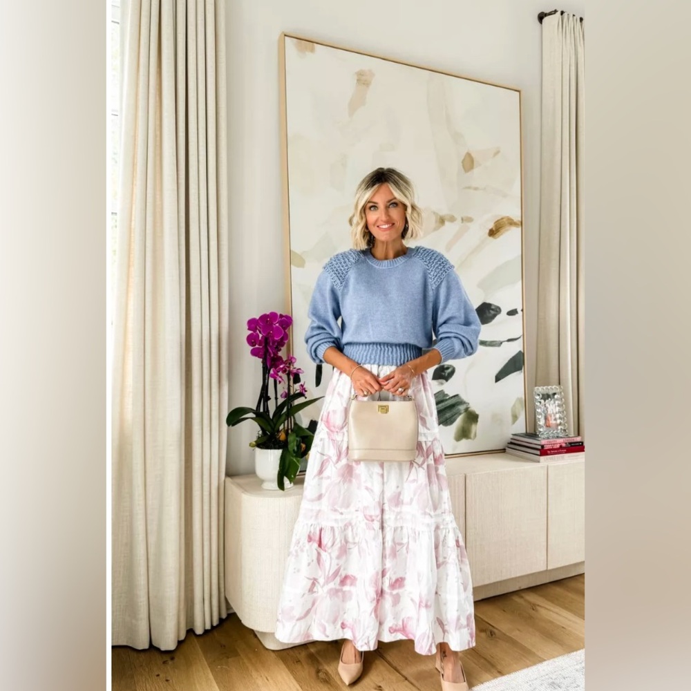 Mare Mare Cinched Crewneck Sweater